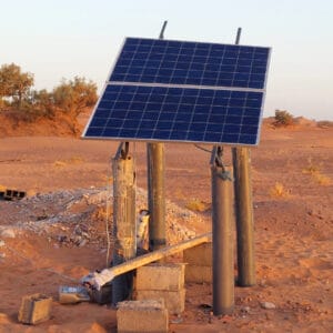 panneau solaire pour puits